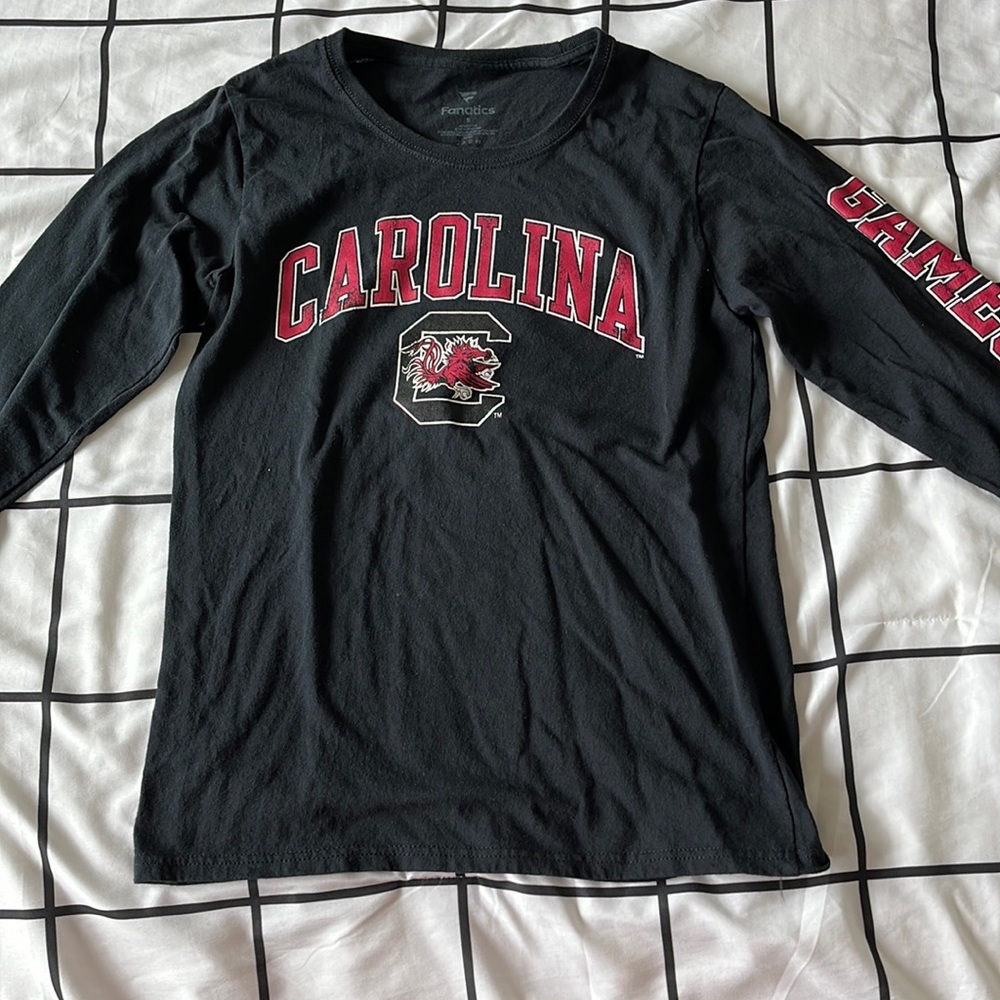 Black Gamecocks Long Sleeve Tee